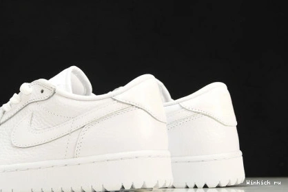 1 Triple Low Golf Jordan White Retro 0812